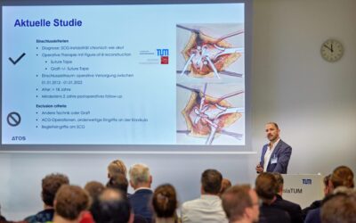 Профессор Мартечшлегер в качестве председателя и докладчика на Международном курсе по плечу и локтю в Мюнхене