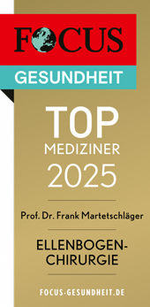 FOCUS Gesundheit - Top Mediziner 2025 - Prof. Dr. med. Frank Martetschläger in München